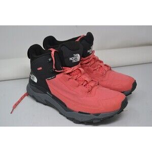The North Face VECTIV Exploris Mid FUTURELIGHT Fiesta Red Pink Hiking Women 10.5